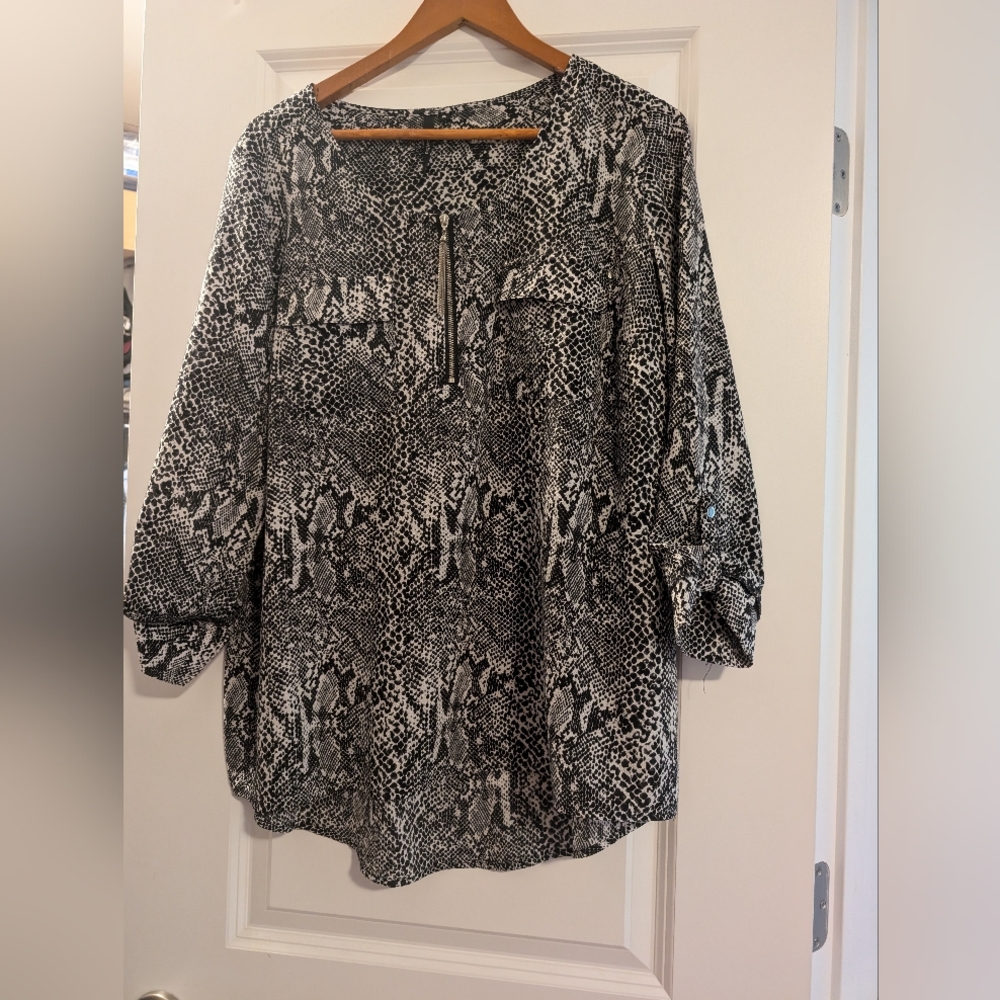 Zebra blouse